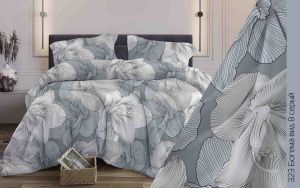 КПБ Бязь "Бояртекс" диз. № 323 Богема, 8 Вид, серый (L)