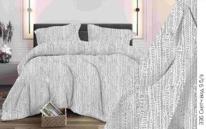 КПБ Бязь "Бояртекс" диз. № 336 Скетч, 9 Вид, б/з (N)