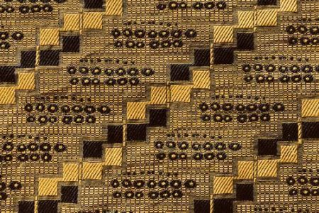 Покрывало гобеленовое двухцветное диз. № JB-154 т.коричневый