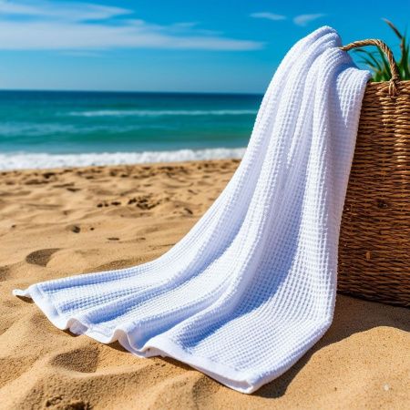 Полотенце вафельное Luxor 65х135 осн